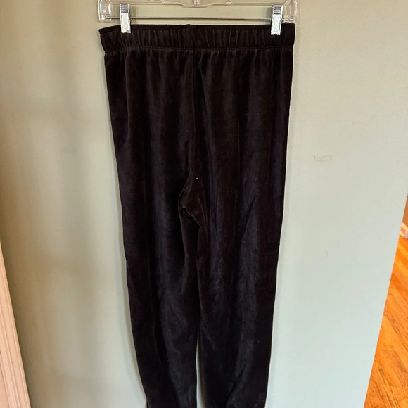 GAP Pants - Woman's Gap Body Size S Black Velour Jogger NWOT